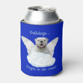 Bulldog Engel Poster Blikjeskoeler (Blikje Voorkant)
