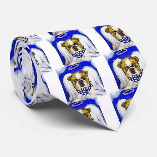 Bulldog Engel Stropdas (Opgerold)