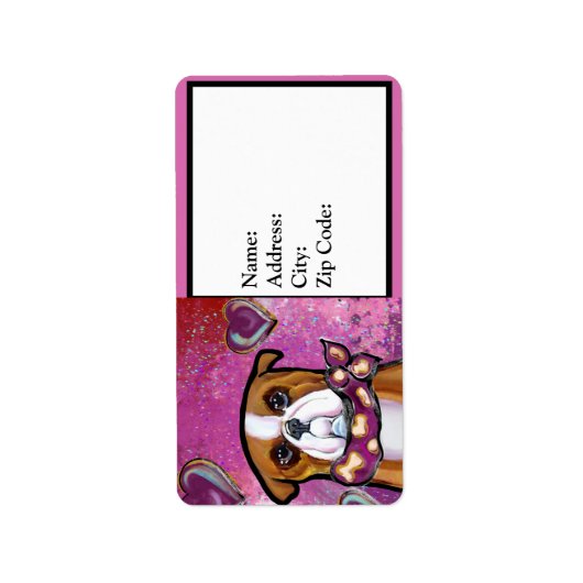 Bulldog Etiket (Voorkant)