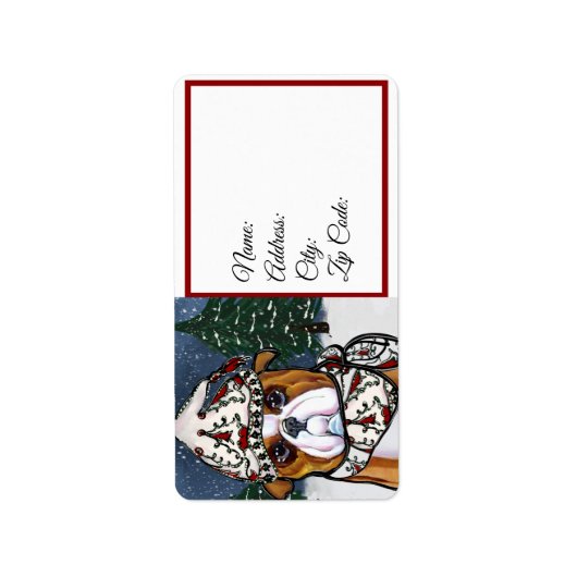 Bulldog Etiket (Voorkant)