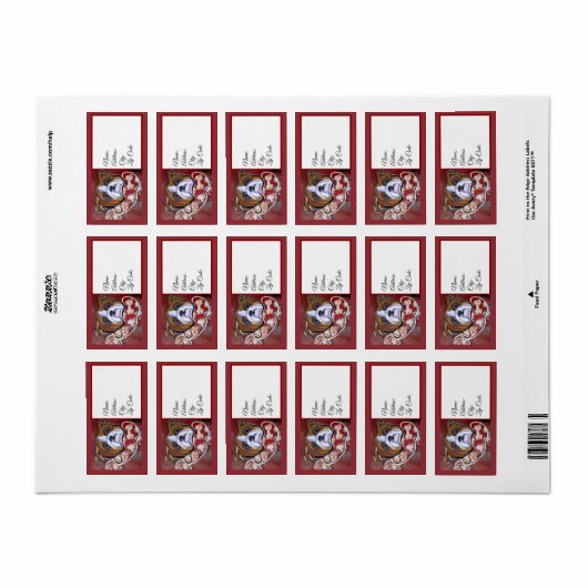 Bulldog Etiket (Full Sheet)