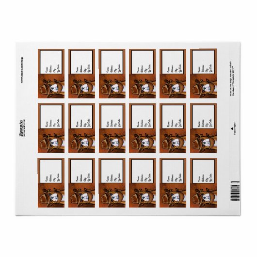 Bulldog Etiket (Full Sheet)