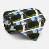 Bulldog Face Stropdas (Opgerold)
