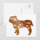 bulldog fallow silo briefkaart (Voorkant / Achterkant)