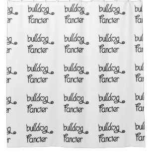 bulldog fancier douchegordijn