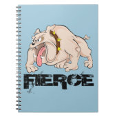 Bulldog Fierce Notitieboek (Voorkant)