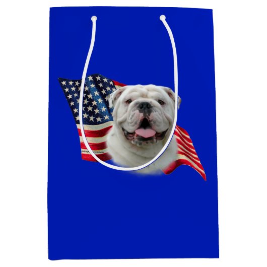 Bulldog Flag Medium Cadeauzakje (Voorkant)