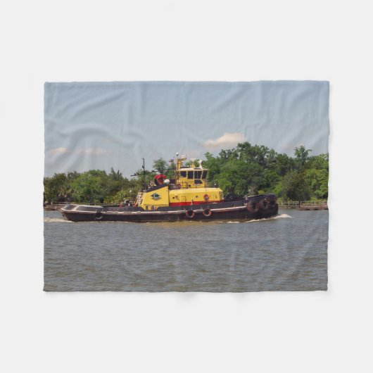 Bulldog fleece deken (Voorkant (Horizontaal))