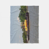 Bulldog fleece deken (Voorkant)