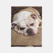 bulldog fleece goot (Voorkant)