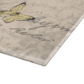  Bulldog Floral Bicycle Ephemera Ontkoppeling Snijplank (Hoek)