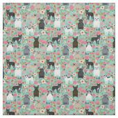 Bulldog Floral Stof (Swatch)