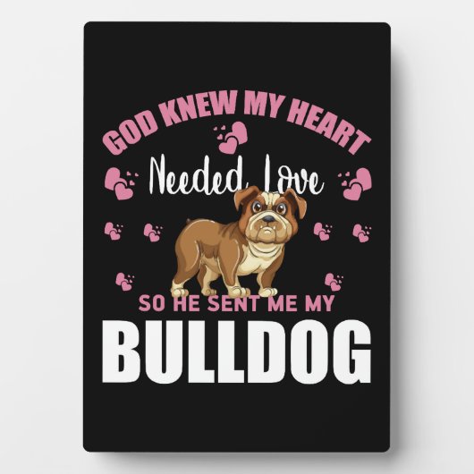 BULLDOG FOTOPLAAT (voorkant)