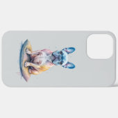 Bulldog Francés Colorido y Artístico  Case-Mate iPhone Case (Achterkant / Rechts)
