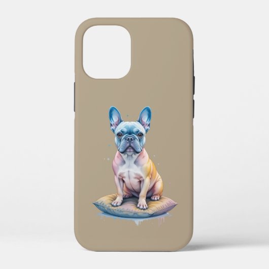 Bulldog Francés Colorido y Artístico  Case-Mate iPhone Case (Achterkant)