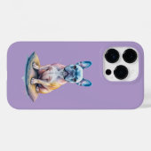 Bulldog Francés Colorido y Artístico Case-Mate iPhone Case (Achterkant (horizontaal))