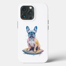 Bulldog Francés Colorido y Artístico Case-Mate iPhone Case