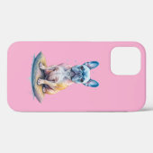 Bulldog Francés Colorido y Artístico Case-Mate iPhone Case (Achterkant (horizontaal))