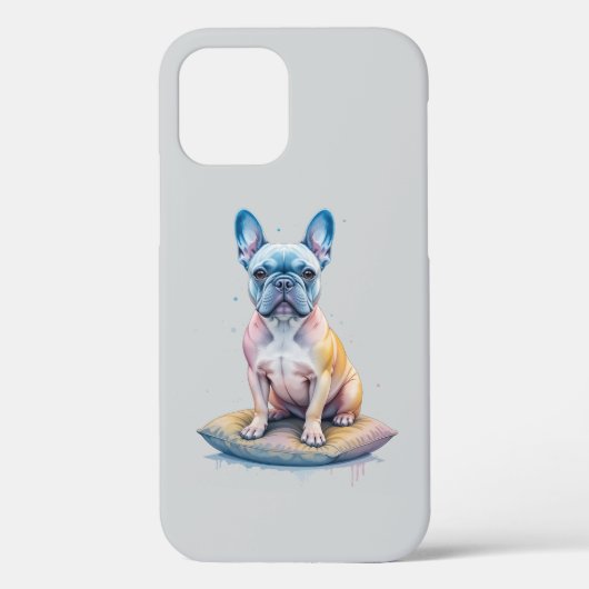 Bulldog Francés Colorido y Artístico  Case-Mate iPhone Case (Achterkant)