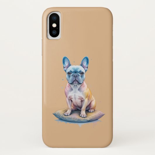 Bulldog Francés Colorido y Artístico Case-Mate iPhone Case (Achterkant)