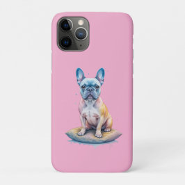 Bulldog Francés Colorido y Artístico Case-Mate iPhone Case