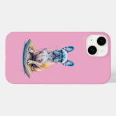 Bulldog Francés Colorido y Artístico Case-Mate iPhone Case (Achterkant (horizontaal))