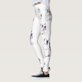 Bulldog Franse Buldog Puppy Schattigee Leggings (Links)