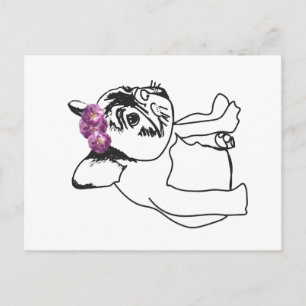 Bulldog Franse Buldog Puppy Sweet Dog Briefkaart