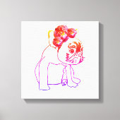 Bulldog Franse Buldog Puppy Sweet Dog Single print (Voorkant)