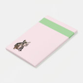 Bulldog Franse buldog puppy zoete hond notities Post-it® Notes (Schuin)