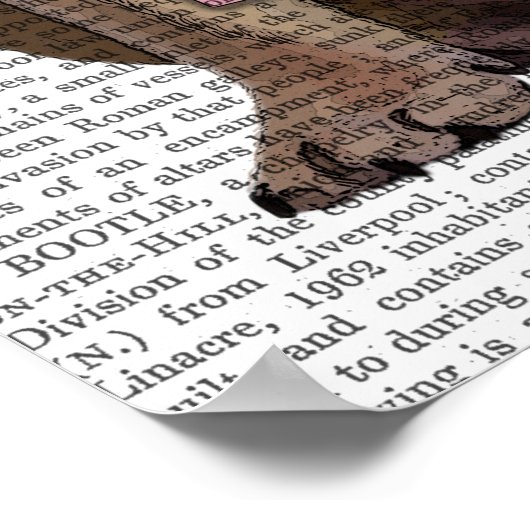 Bulldog Free Hugs Poster (Hoek)