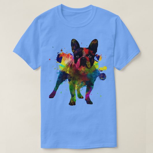 Bulldog Frenchie Dog 3 T-shirt (Design voorkant)