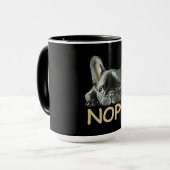 Bulldog| Frenchie Nope Gifts Mok (Voorkant links)