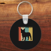 Bulldog Frenchie Sleutelhanger (Voorkant)