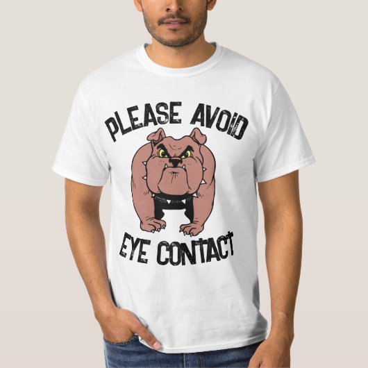 BULLDOG FUNNY T-SHIRTS (Voorkant)
