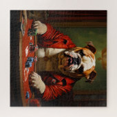 Bulldog Gambling Square Legpuzzel (Horizontaal)