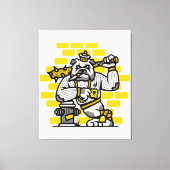 Bulldog Gang Canvas Afdruk (Voorkant)