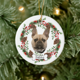Bulldog gepersonaliseerd Ornament voor huisdieren