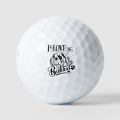 Bulldog Gift Golfballen (Voorkant)