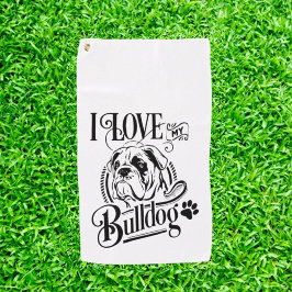 Bulldog Gift Golfhanddoek