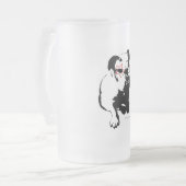 Bulldog Glass Mok (Voorkant links)