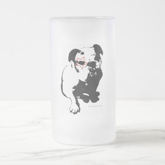 Bulldog Glass Mok (Center)