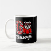 Bulldog Go Dawgs Men Women Kids Boys Youth Girls T Koffiemok (Links)