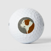 Bulldog Golfballen (Voorkant)