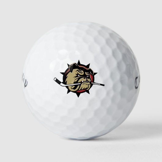 Bulldog golfballen (Voorkant)