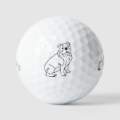 Bulldog Golfballen (Voorkant)