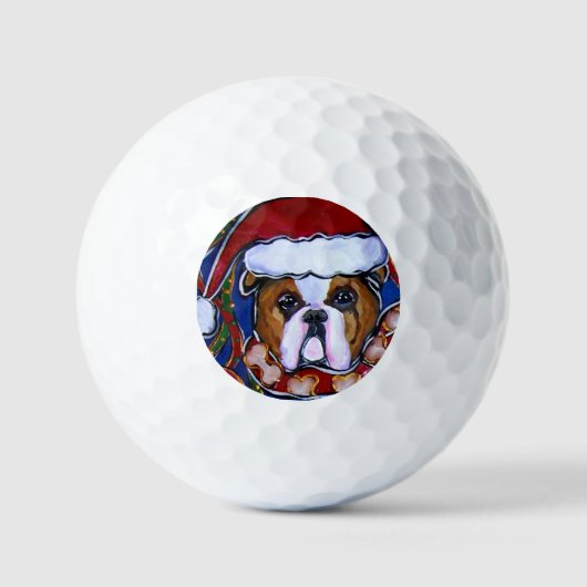 Bulldog Golfballen (Voorkant)
