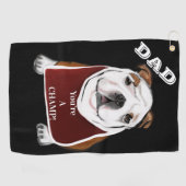 BULLDOG GOLFHANDDOEK (Horizontaal)