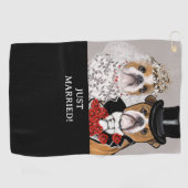 Bulldog        golfhanddoek (Horizontaal)