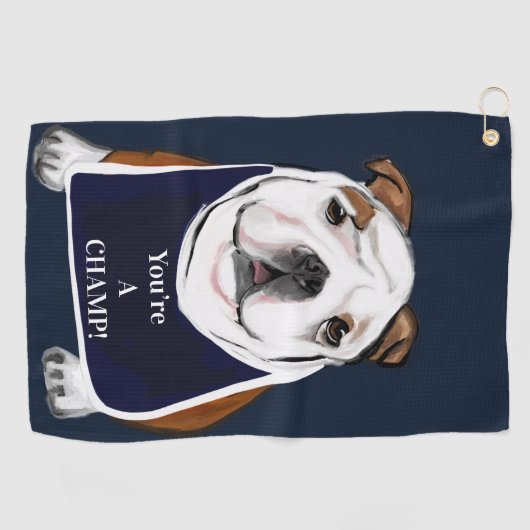 BULLDOG GOLFHANDDOEK (Horizontaal)